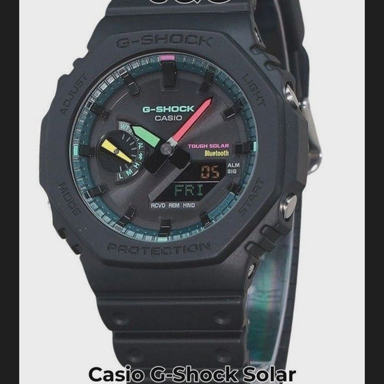 Casio G-Shock Solar powered White Male GA-B2100MF-1A - Viral Reel