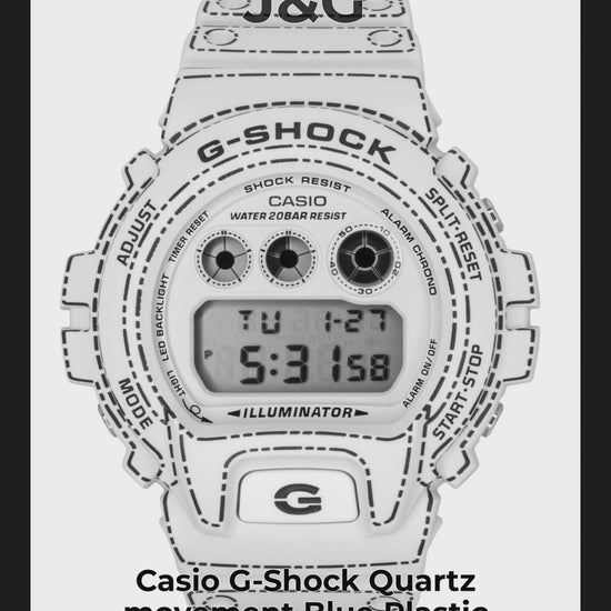 Casio G-Shock Quartz movement Blue Plastic Male DW-6900RGM-5 - Viral Reel