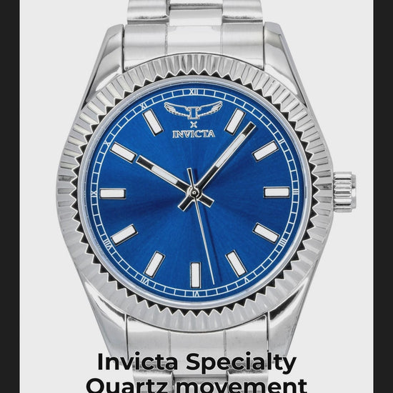Invicta Specialty Quartz movement Blue Stainless steel Male INV69015 - Viral Reel