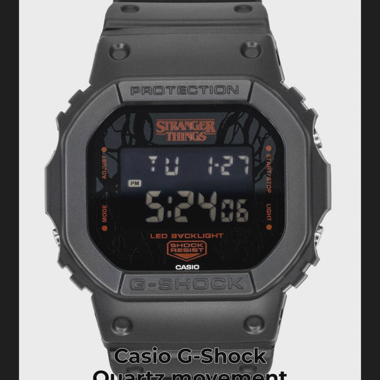 Casio G-Shock Quartz movement Black Plastic Male DW-5600STT-1 - Viral Reel