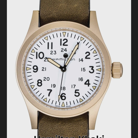 Hamilton Khaki Field Automatic movement White Male H69459510 - Viral Reel