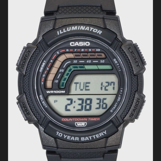 Casio Quartz movement Blue Male WS-1800-1AV - Viral Reel