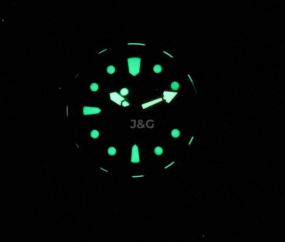 RATIO FreeDiver Automatic movement Black Stainless steel Male 32BJ202A-BLU. A brand-new RATIO FreeDiver watch featuring a Black dial and a Stainless steel strap. Angled view. - view 2