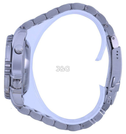 RATIO FreeDiver Automatic movement Blue Stainless steel Male 1066KE26-33VA-BLU. A brand-new RATIO FreeDiver watch featuring a Blue dial and a Stainless steel strap. Angled view. - view 3