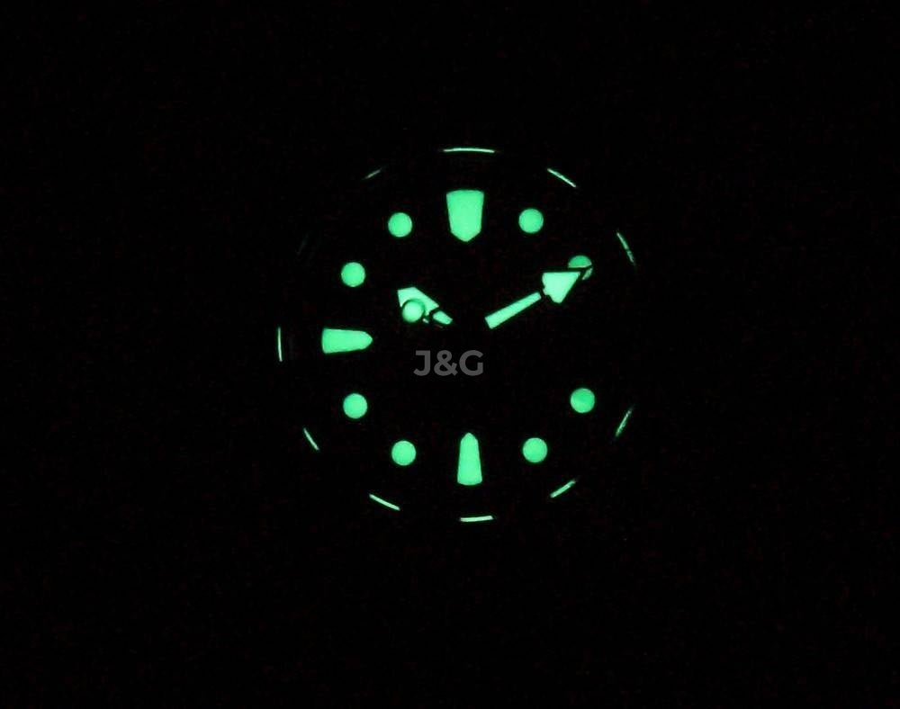 RATIO FreeDiver Automatic movement Blue Stainless steel Male 32BJ202A-ORG. A brand-new RATIO FreeDiver watch featuring a Blue dial and a Stainless steel strap. Side view. - view 2