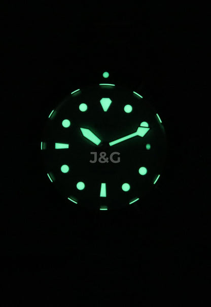 RATIO FreeDiver Automatic movement Green Stainless steel Male RTF049. A brand-new RATIO FreeDiver watch featuring a Green dial and a Stainless steel strap. Front view. - view 2