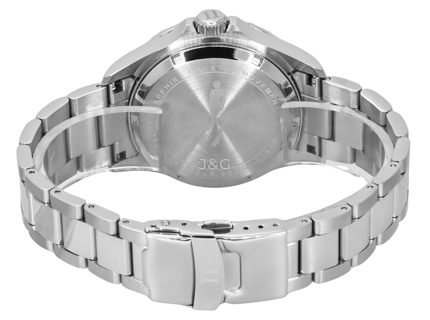 RATIO FreeDiver Automatic movement Green Stainless steel Male RTF049. A brand-new RATIO FreeDiver watch featuring a Green dial and a Stainless steel strap. Front view. - view 4