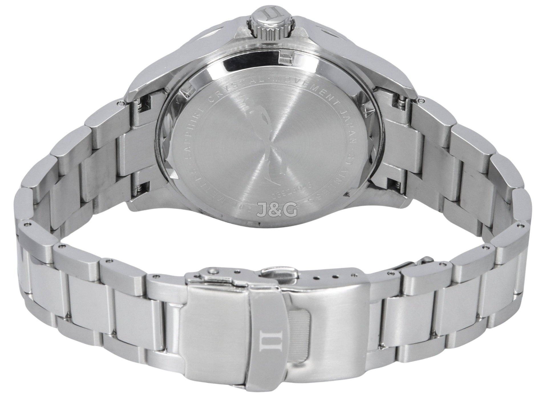 RATIO FreeDiver Quartz movement Green Stainless steel Male RTF039. A brand-new RATIO FreeDiver watch featuring a Green dial and a Stainless steel strap. Side view. - view 4