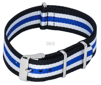 Ratio Strap Black Male NATOR06. A brand-new Ratio Strap watch featuring a Black dial. Side view. - view 2