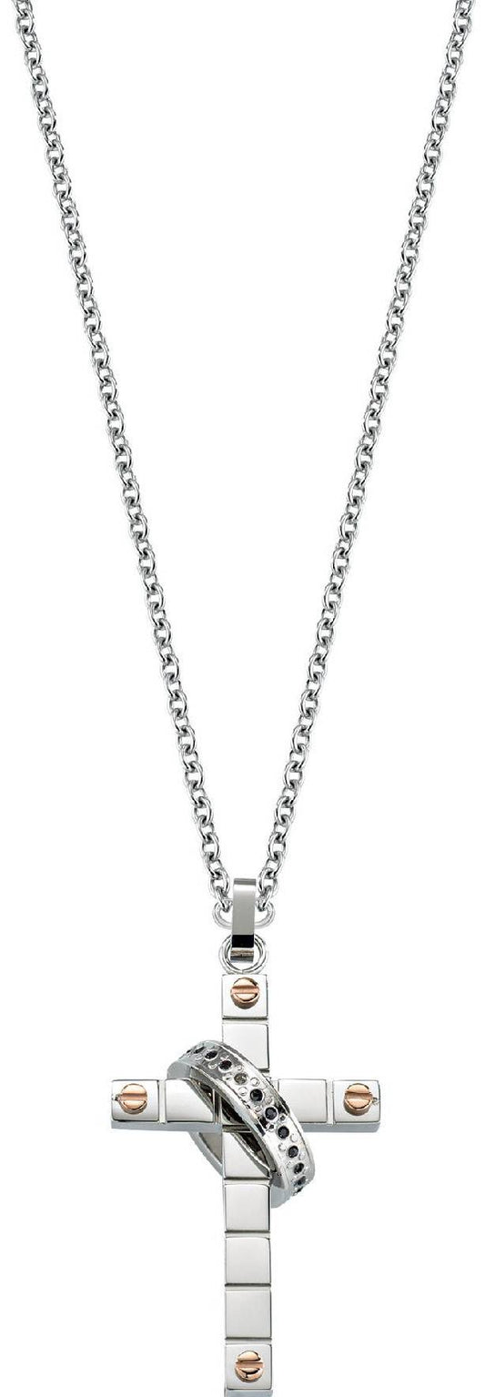 Sector Spirit Stainless Steel SZQ11 Men's Necklace. A brand-new Morellato watch. Angled view.