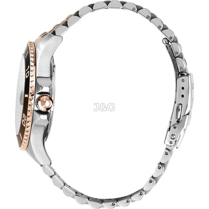 Sector 230 Automatic movement Black Stainless steel Male R3223161014-. A brand-new Sector 230 watch featuring a Black dial and a Stainless steel strap. Angled view. - view 2