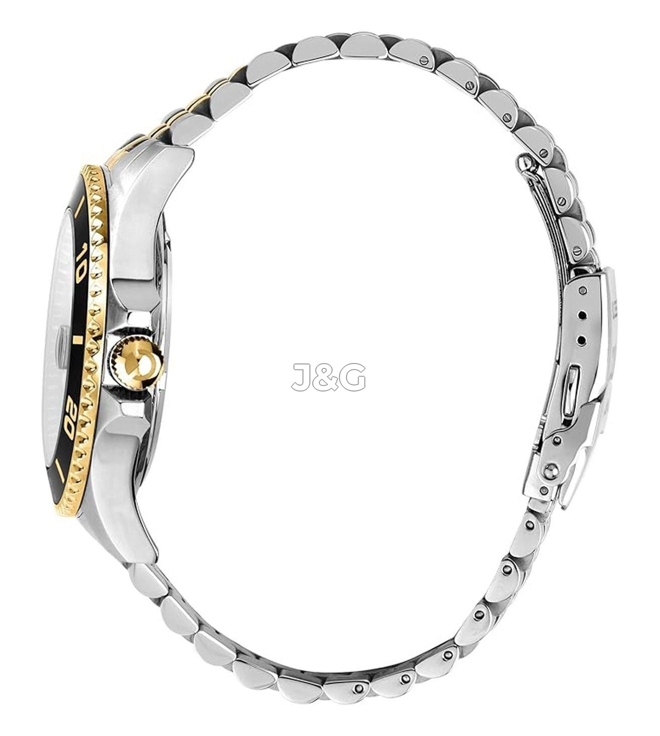 Sector 230 Automatic movement Black Stainless steel Male R3223161015-. A brand-new Sector 230 watch featuring a Black dial and a Stainless steel strap. Front view. - view 3