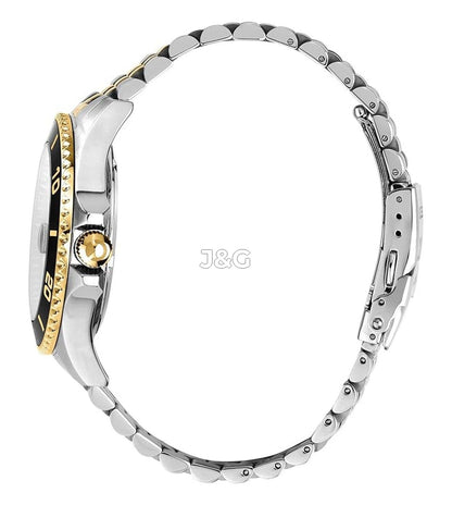 Sector 230 Automatic movement Black Stainless steel Male R3223161015-. A brand-new Sector 230 watch featuring a Black dial and a Stainless steel strap. Front view. - view 3