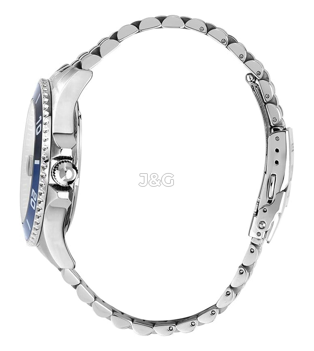 Sector 230 Automatic movement Black Stainless steel Male R3223161016-. A brand-new Sector 230 watch featuring a Black dial and a Stainless steel strap. Side view. - view 3