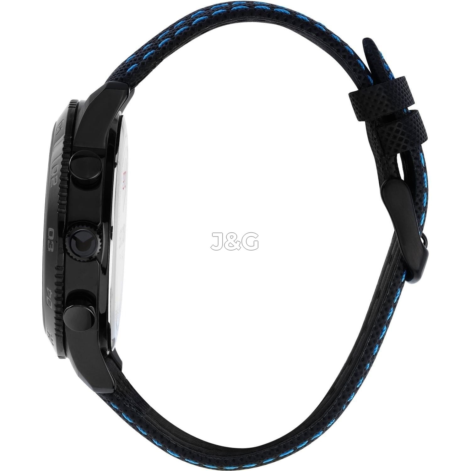 Sector 270 Date display Black Leather Male R3251578013-. A brand-new Sector 270 watch featuring a Black dial and a Leather strap. Angled view. - view 3