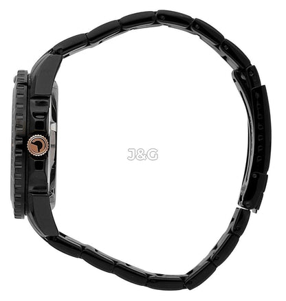 Sector 450 Automatic movement Black Stainless steel Male R3223276002-. A brand-new Sector 450 watch featuring a Black dial and a Stainless steel strap. Side view. - view 2