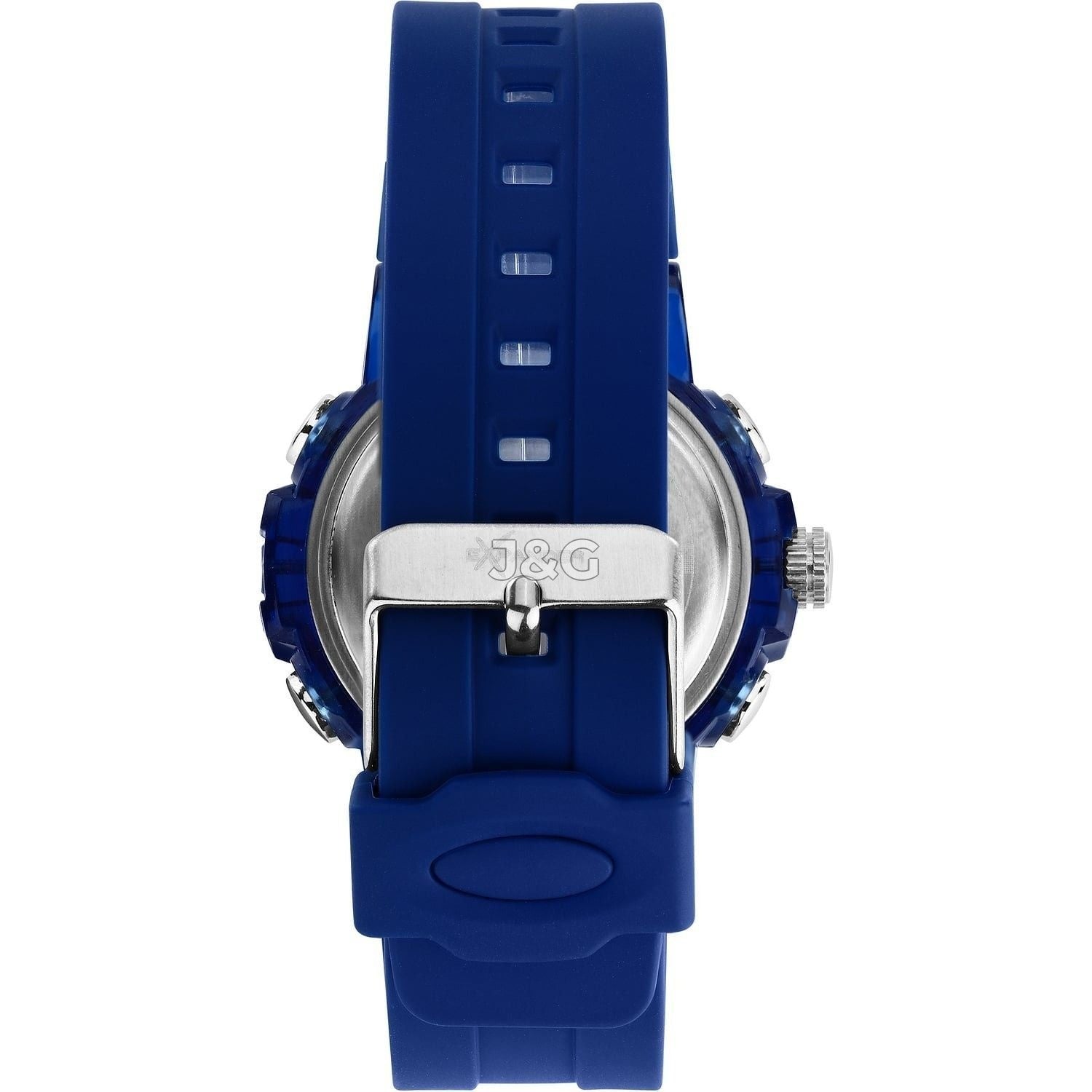 Sector Ex-46 Date display Blue Silicone Male R3251242506-. A brand-new Sector Ex-46 watch featuring a Blue dial and a Silicone strap. Angled view. - view 2