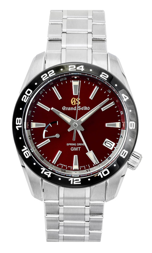 Seiko Grand Seiko Sport Limited Edition 20th Anniversary. A brand-new Grand Seiko Sport watch featuring a Red dial. Front view.