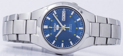 Seiko 5 Sports Automatic movement Black Stainless steel Male SNK615K1. A brand-new Seiko 5 Sports watch featuring a Black dial and a Stainless steel strap. Side view. - view 5