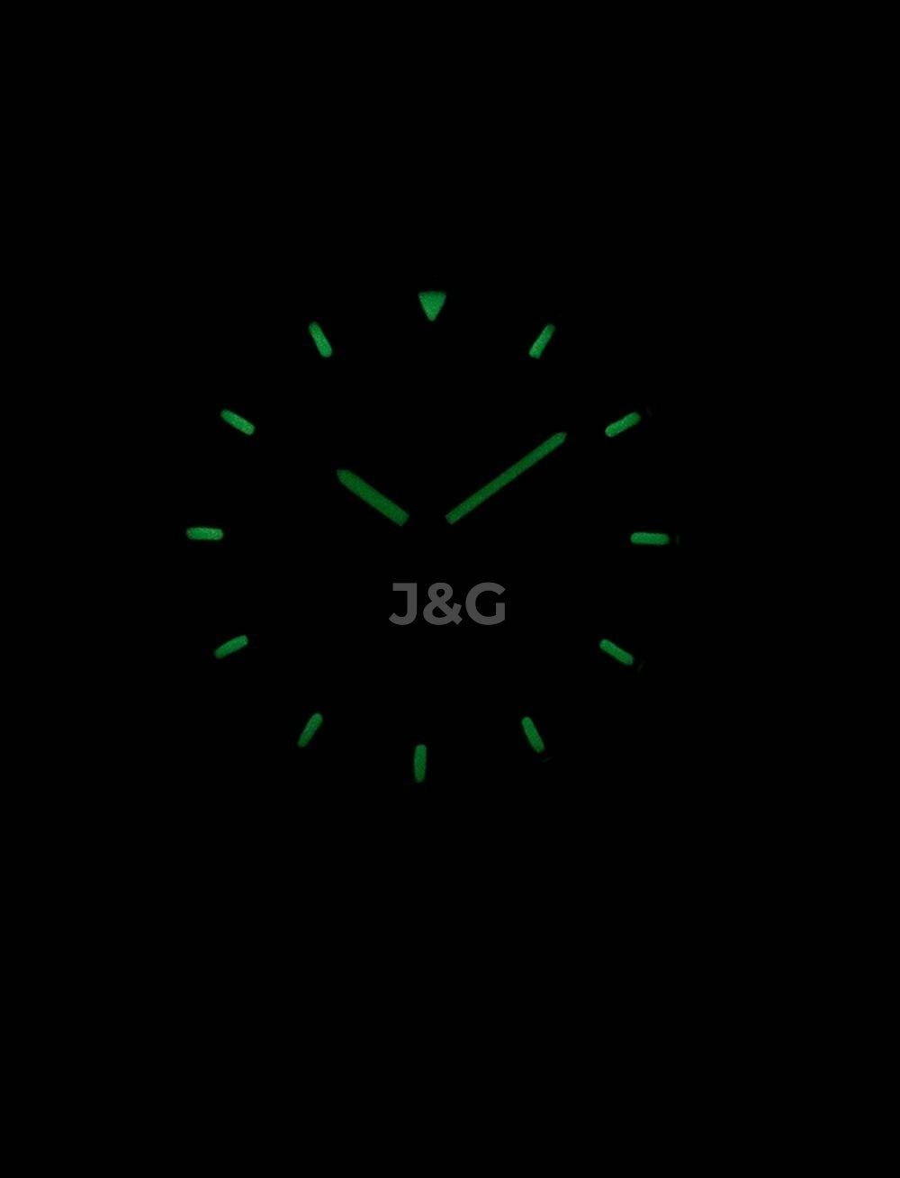 Seiko 5 Sports Automatic movement Blue Leather Male SNZG11J1-var-LS15. A brand-new Seiko 5 Sports watch featuring a Blue dial and a Leather strap. Front view. - view 2