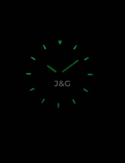 Seiko 5 Sports Automatic movement Blue Leather Male SNZG11J1-var-LS15. A brand-new Seiko 5 Sports watch featuring a Blue dial and a Leather strap. Front view. - view 2