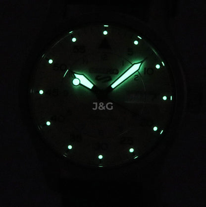 Seiko 5 Sports Automatic movement Blue Leather Male SRPJ87K1. A brand-new Seiko 5 Sports watch featuring a Blue dial and a Leather strap. Front view. - view 2