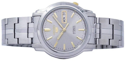 Seiko 5 Sports Automatic movement Blue Stainless steel Male SNKK67K1. A brand-new Seiko 5 Sports watch featuring a Blue dial and a Stainless steel strap. Side view. - view 5