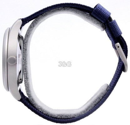 Seiko 5 Sports Automatic movement White Nylon Male SNZG11K1. A brand-new Seiko 5 Sports watch featuring a White dial and a Nylon strap. Front view. - view 3