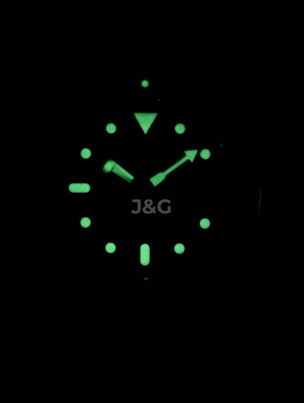 Seiko Automatic movement Blue Leather Male SKX009J1-var-LS8. A brand-new Seiko watch featuring a Blue dial and a Leather strap. Angled view. - view 2