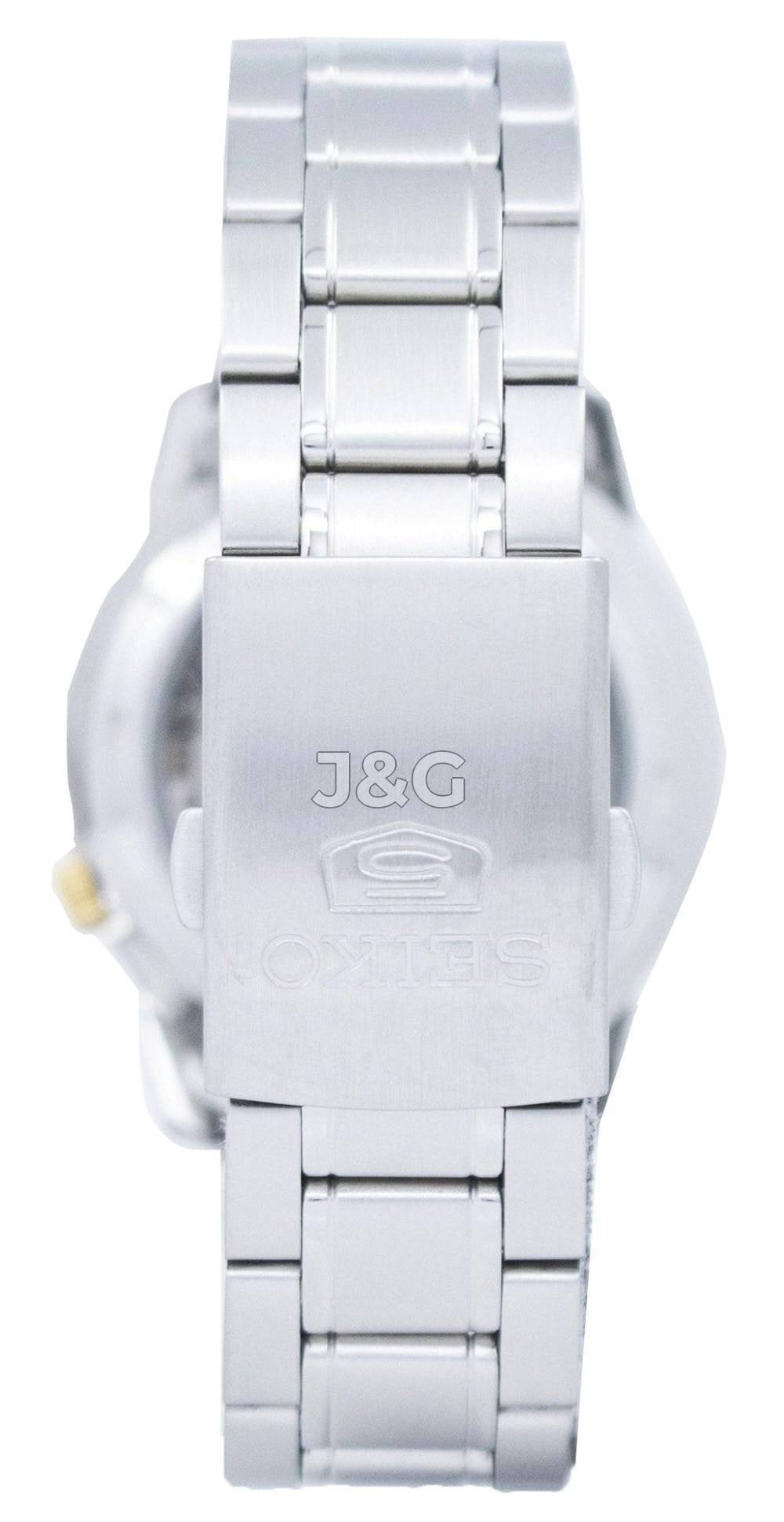 Seiko Automatic movement Blue Stainless steel Male SNKK07K1. A brand-new Seiko watch featuring a Blue dial and a Stainless steel strap. Side view. - view 4