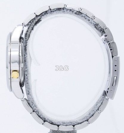 Seiko Automatic movement Blue Stainless steel Male SNKK17K1. A brand-new Seiko watch featuring a Blue dial and a Stainless steel strap. Angled view. - view 3