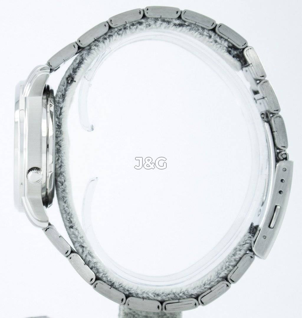 Seiko Automatic movement Blue Stainless steel Male SNKL83K1. A brand-new Seiko watch featuring a Blue dial and a Stainless steel strap. Side view. - view 3