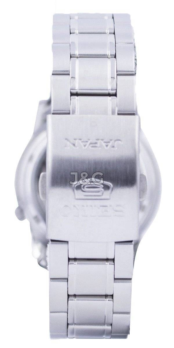 Seiko Automatic movement White Stainless steel Male SNKE53J1. A brand-new Seiko watch featuring a White dial and a Stainless steel strap. Front view. - view 4