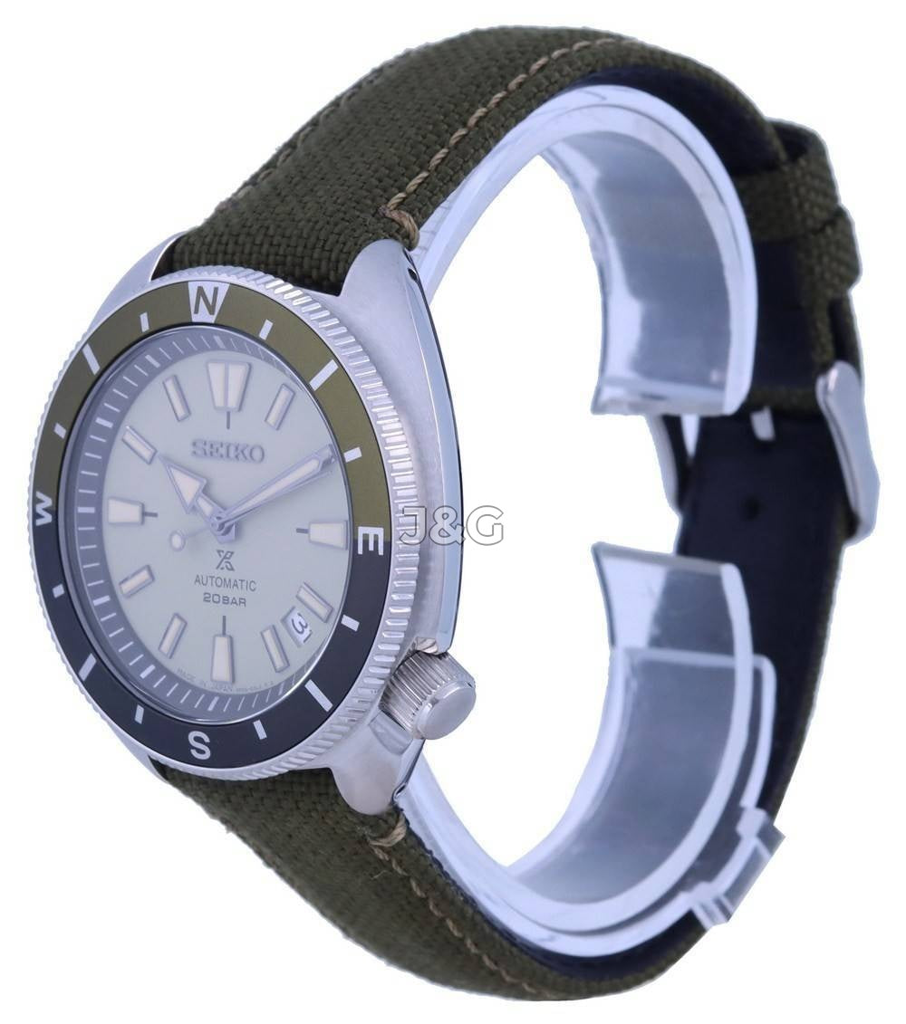 Seiko Prospex Automatic movement Black Stainless steel Male SRPG13J1. A brand-new Seiko Prospex watch featuring a Black dial and a Stainless steel strap. Side view. - view 3