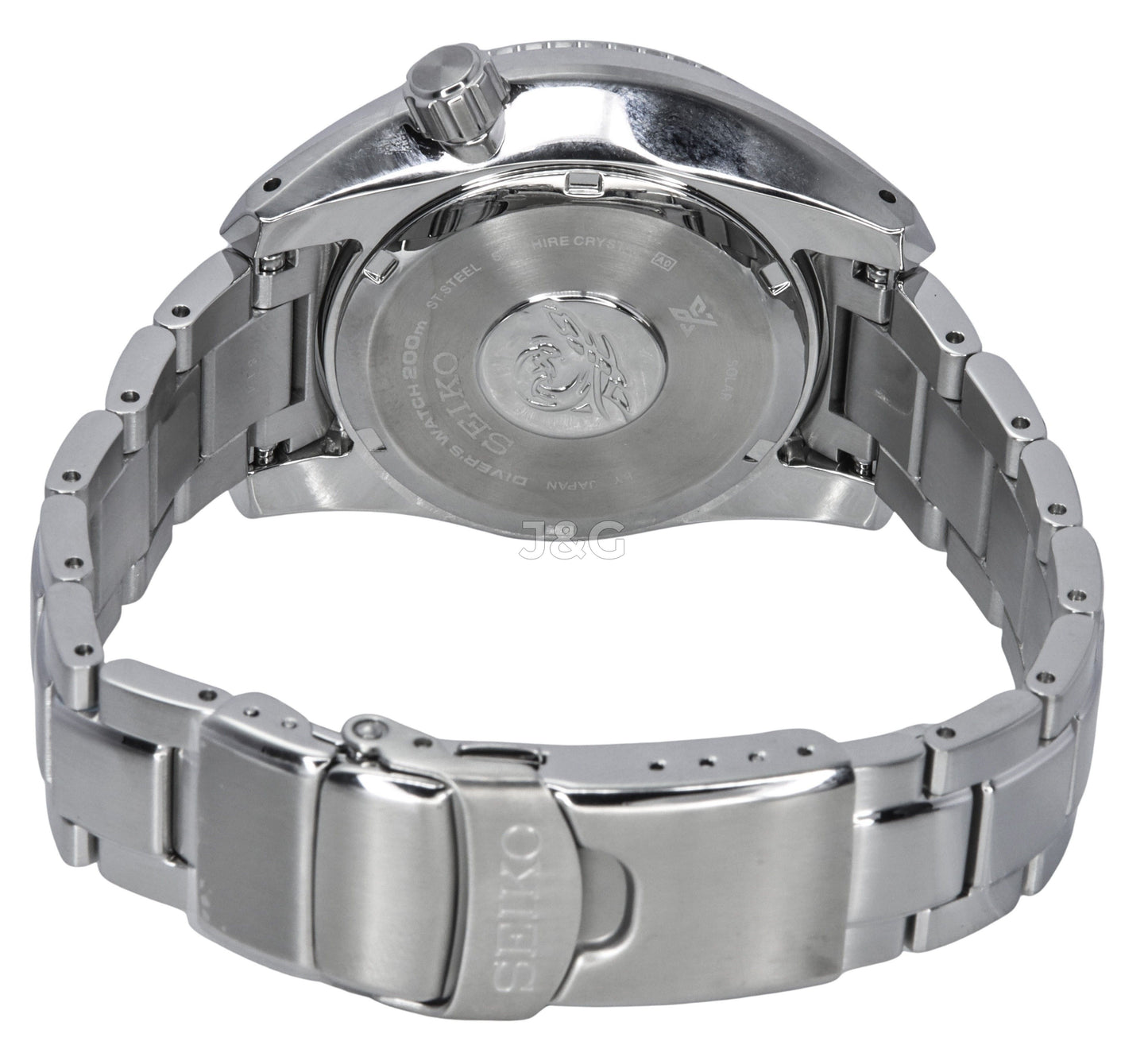 Seiko Prospex Solar powered Blue Male SFK001J1. A brand-new Seiko Prospex watch featuring a Blue dial. Front view. - view 4