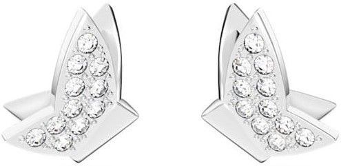 Swarovski Lilia Butterfly Rhodium Plated Stud Earrings With. A brand-new SWAROVSKI watch. Angled view.