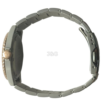 Swiss Alpine Military Master Diver Quartz movement Blue Stainless steel Male 7052.1155.-.GW. A brand-new Swiss Alpine Military Master Diver watch featuring a Blue dial and a Stainless steel strap. Side view. - view 2