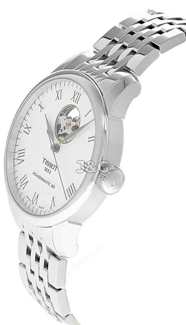 Tissot Automatic movement Silver Male T006.407.11.033.02. A brand-new Tissot watch featuring a Silver dial. Front view. - view 2