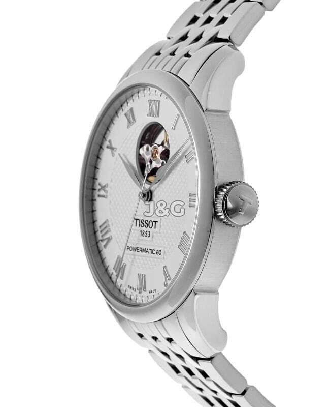 Tissot Automatic movement Silver Male T006.407.11.033.02. A brand-new Tissot watch featuring a Silver dial. Front view. - view 3