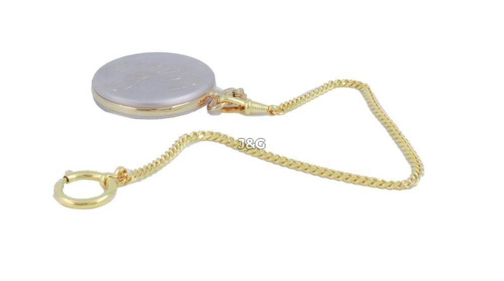 Tissot T-Pocket Quartz movement White Male T83.9.459.32. A brand-new Tissot T-Pocket watch featuring a White dial. Side view. - view 3