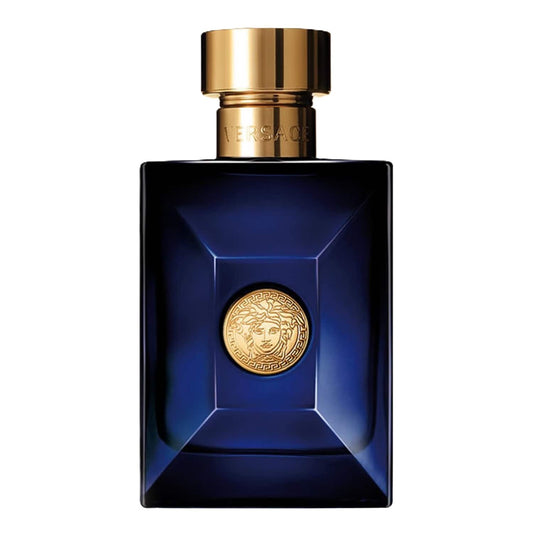 Versace Dylan Blue Eau De Toilette Spray for Men. A brand-new Versace Dylan Blue watch. Front view.