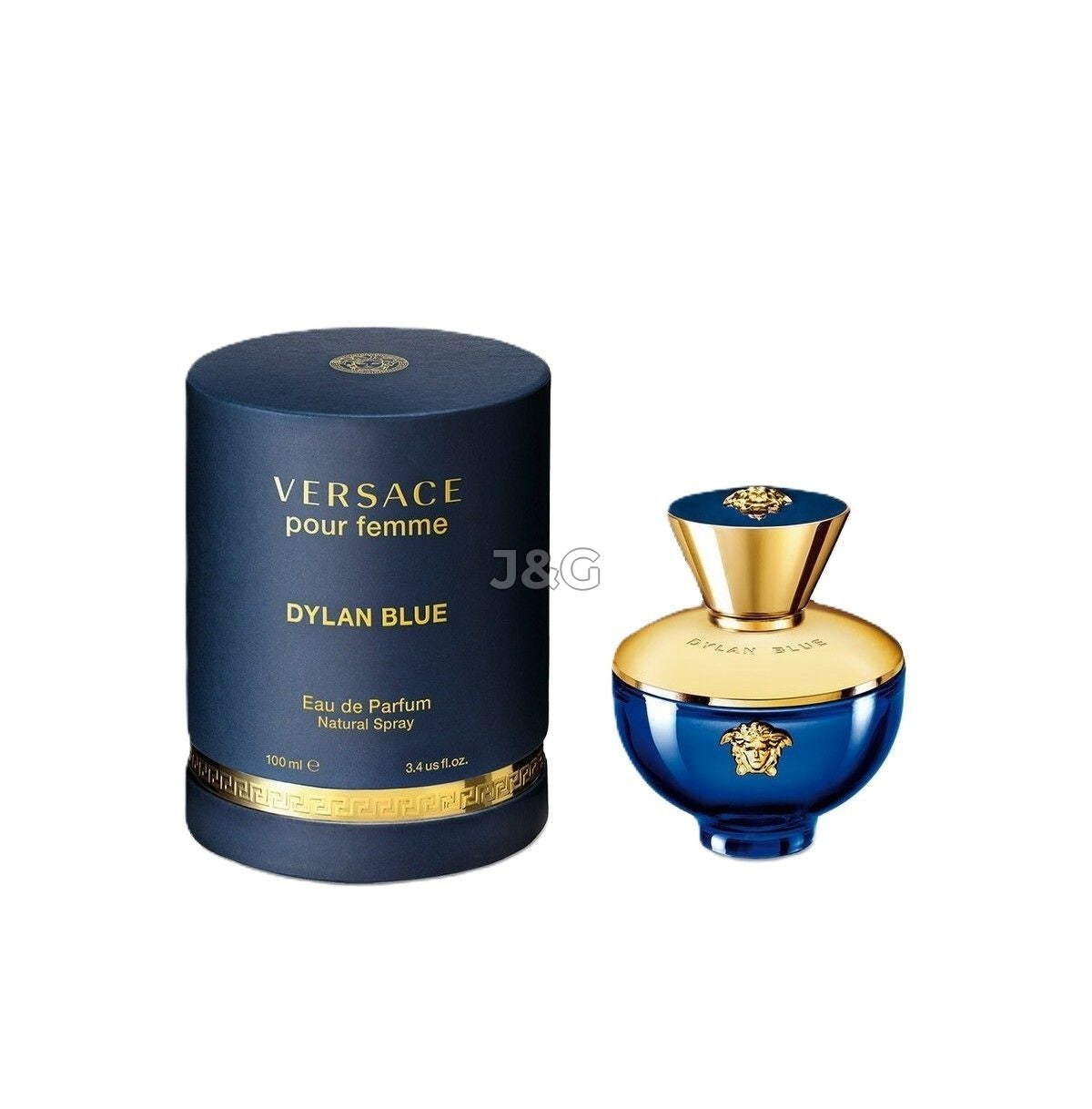 Versace Dylan Blue Female 8011003839117-US5. A brand-new Versace Dylan Blue watch. Front view. - view 2