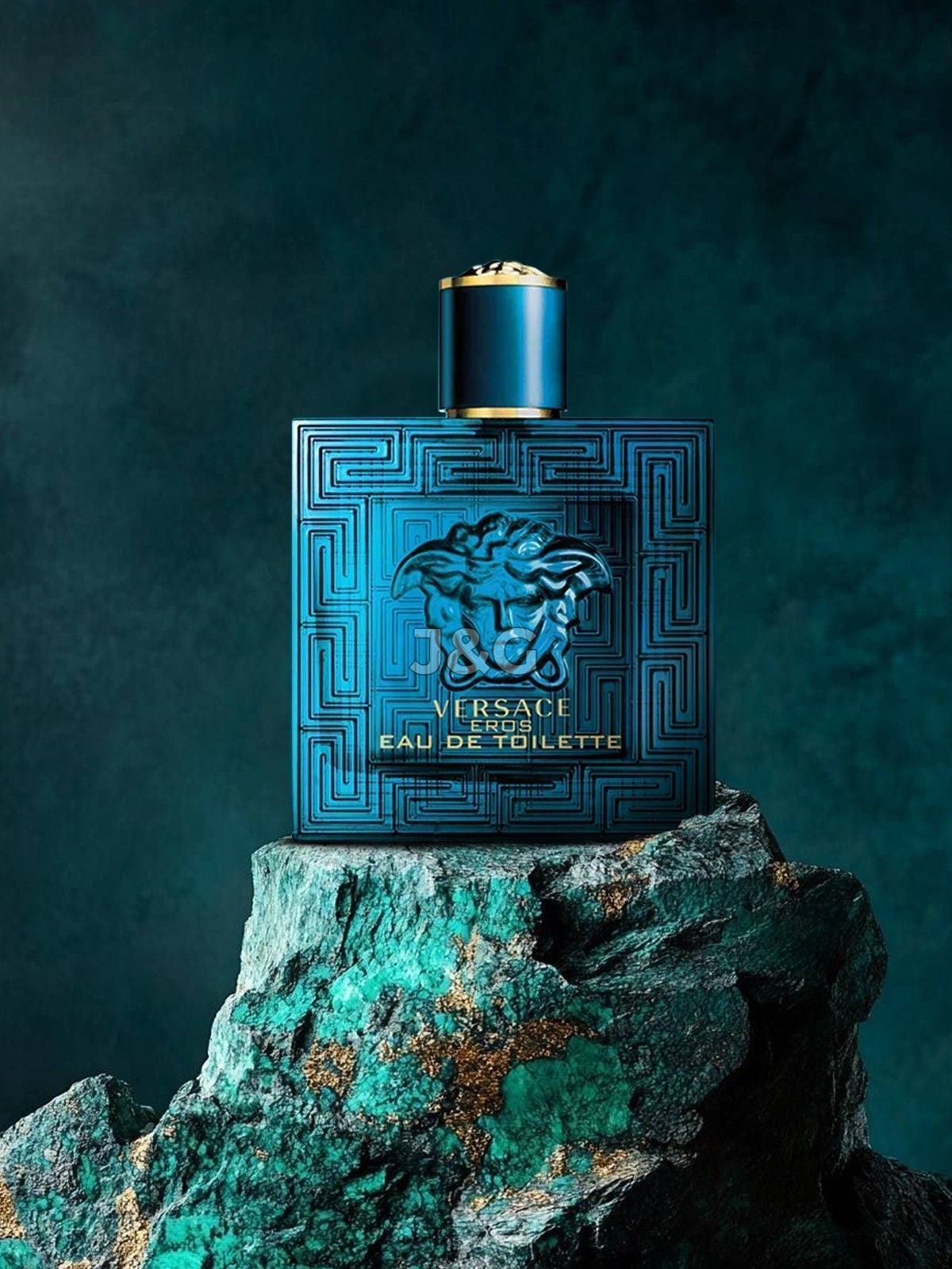 Versace Eros Male 8011003809219-US5. A brand-new Versace Eros watch. Angled view. - view 3