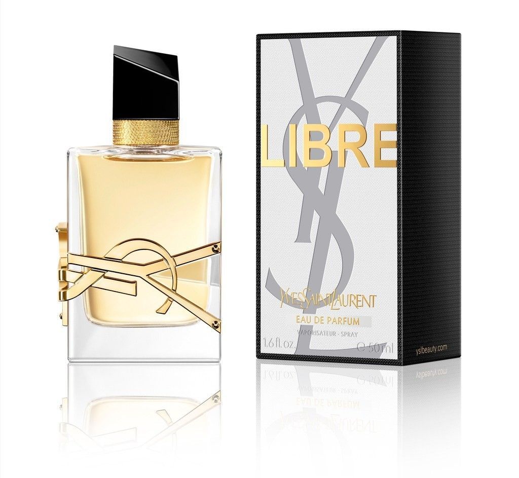 Yves Saint Laurent Libre EDT Spray For Women. A brand-new Yves Saint Laurent Libre watch. Side view.
