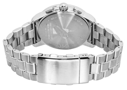 Zeppelin New York Quartz movement White Stainless steel Male Z8878MB4. A brand-new Zeppelin New York watch featuring a White dial and a Stainless steel strap. Front view. - view 4